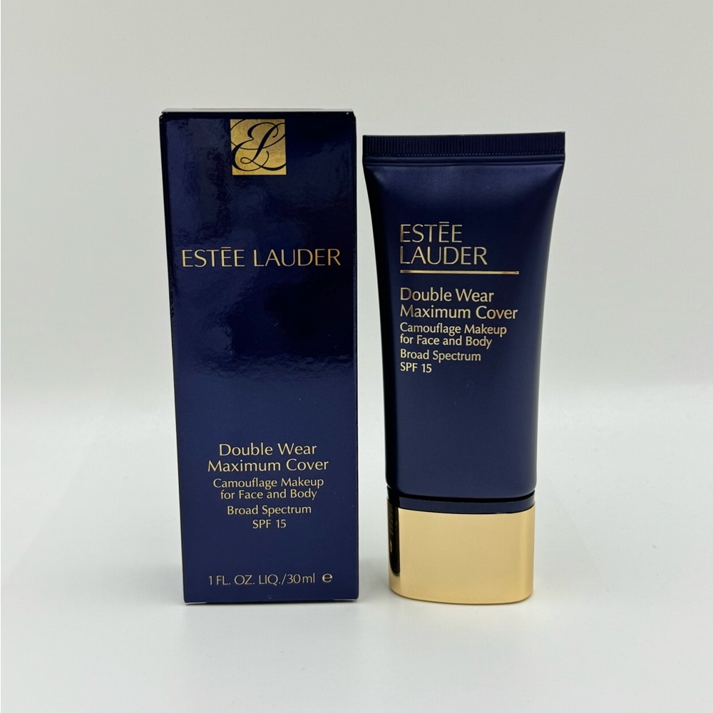 Estee Lauder Double Wear Maximum Cover Camouflage Makeup SPF 15 1C1 Cool Bone
